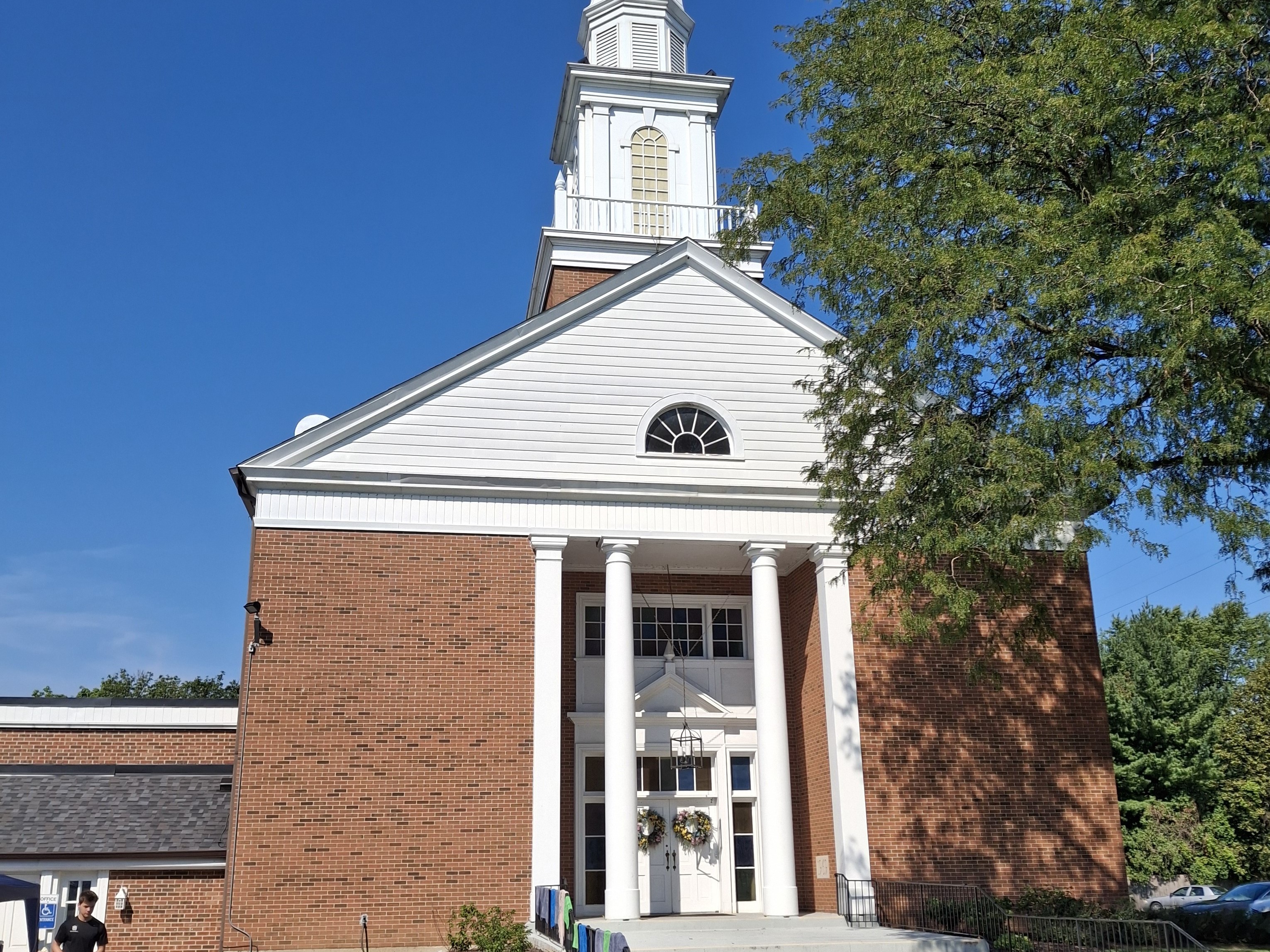 Church exterior painting project